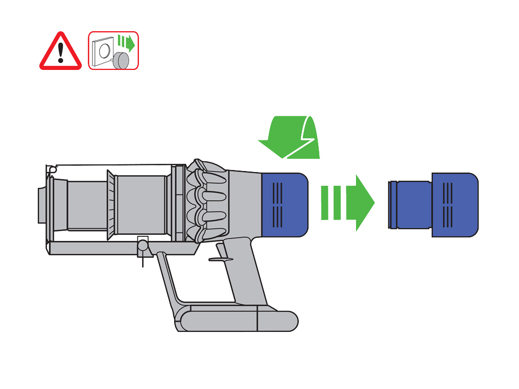 how to clean dyson filter v11