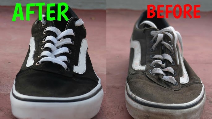 how to clean shoes vans