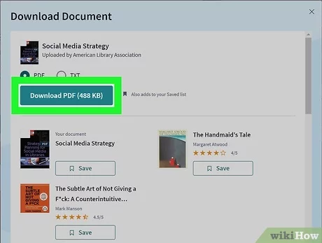 how to download pdfs from scribd