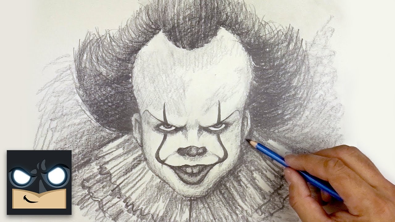 how to draw a pennywise