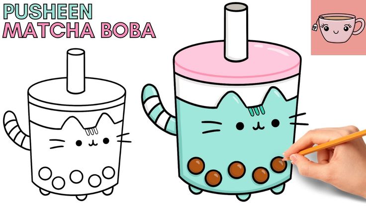 how to draw boba