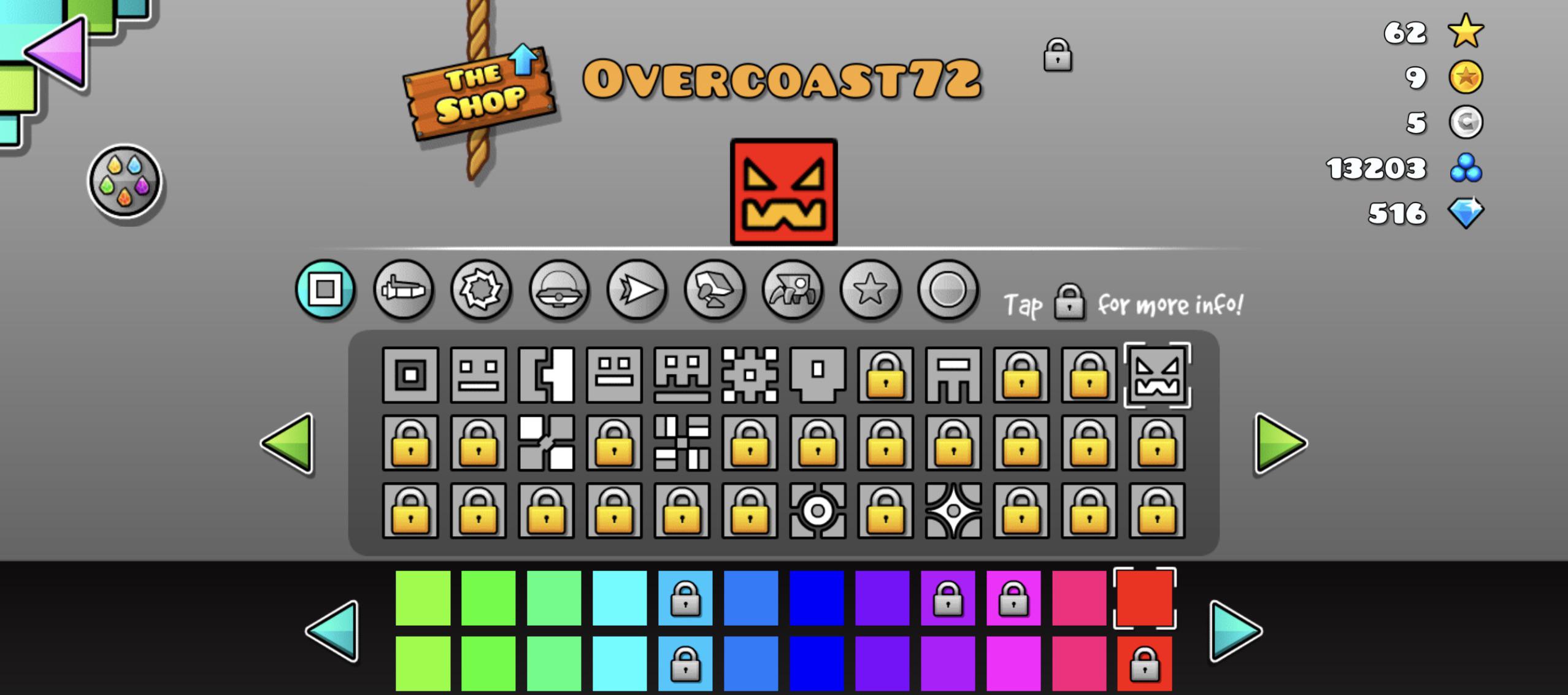 how to get 500 diamonds in geometry dash