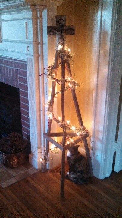 how to make a tobacco stick christmas tree