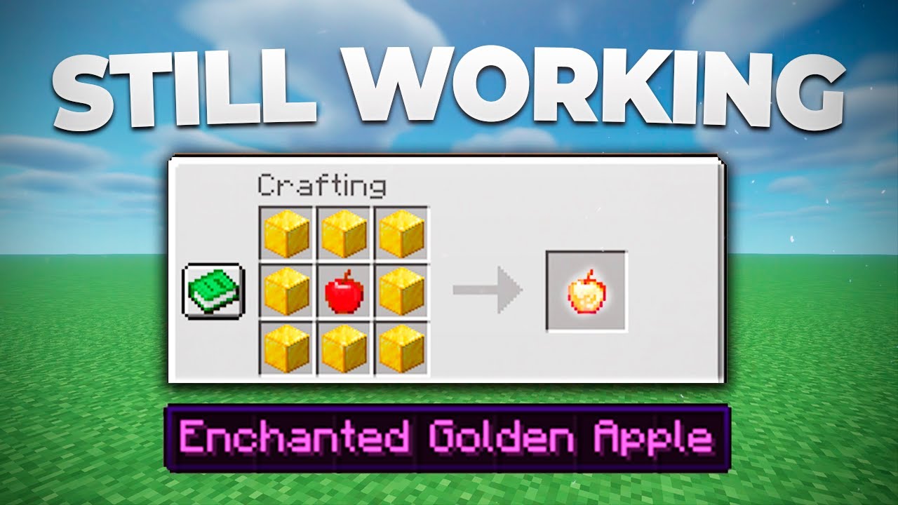 how to make enchanted golden apple