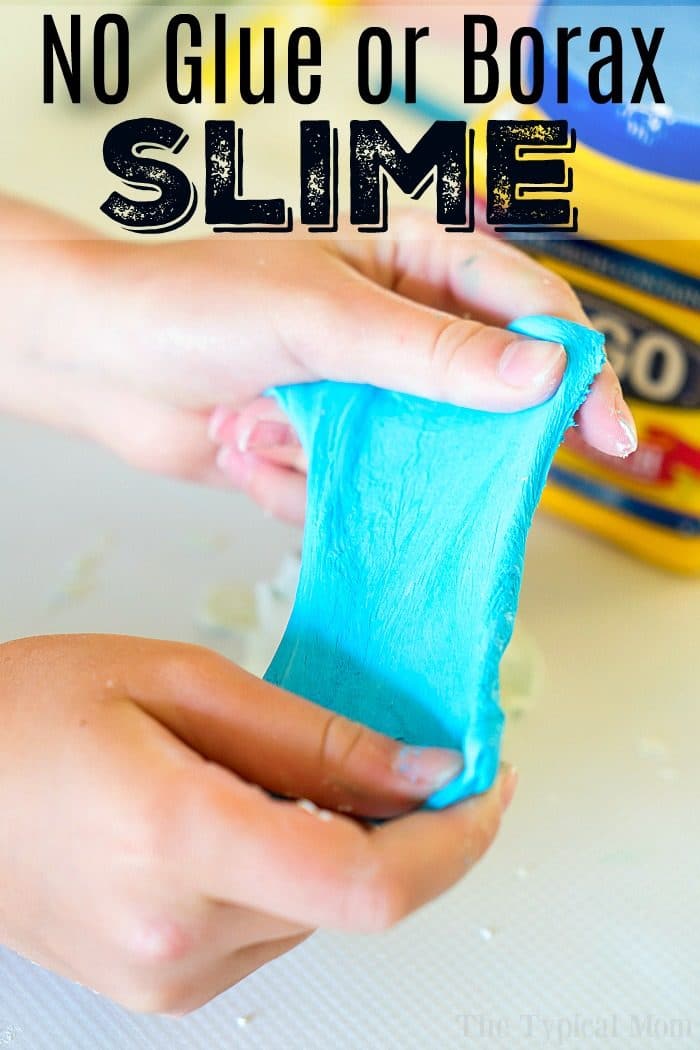 how to make slime without glue or borax