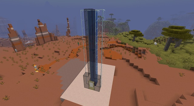 how to make water elevator in minecraft