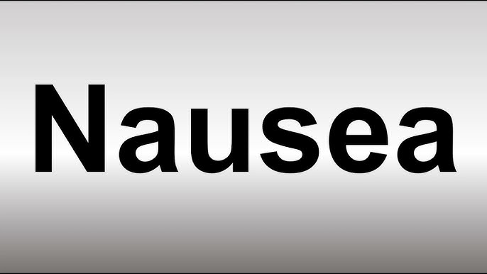 how to pronounce nauseated