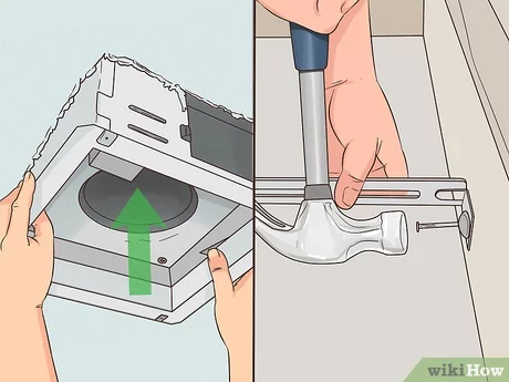 how to replace a bathroom fan