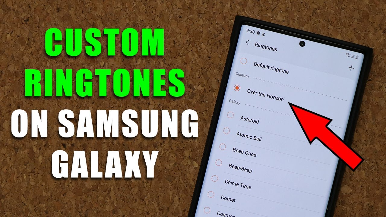 how to set contact ringtone in samsung a50