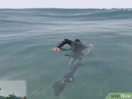 how to swim upwards in gta 5