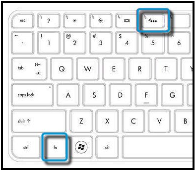 how to turn on keyboard light on hp laptop