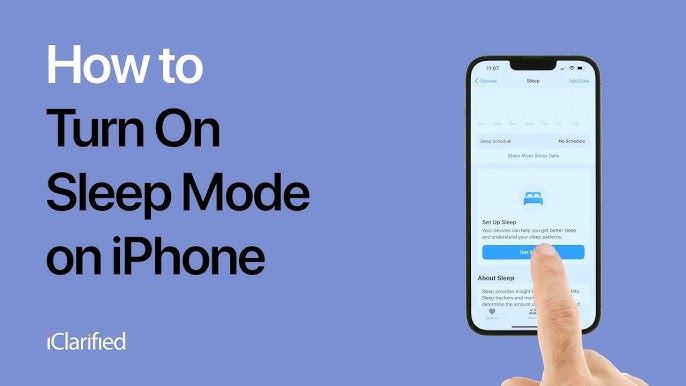 how to turn sleep mode off on iphone