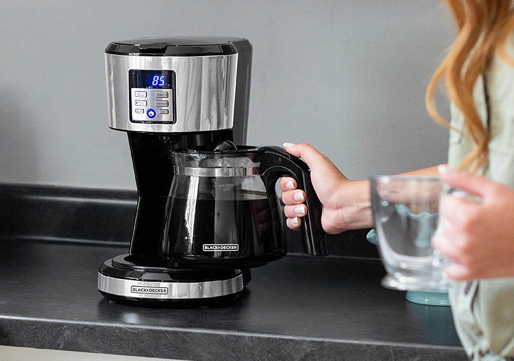 how to use black and decker coffee pot