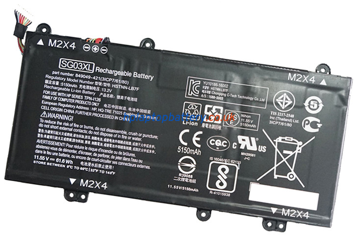 hp envy m7 notebook battery