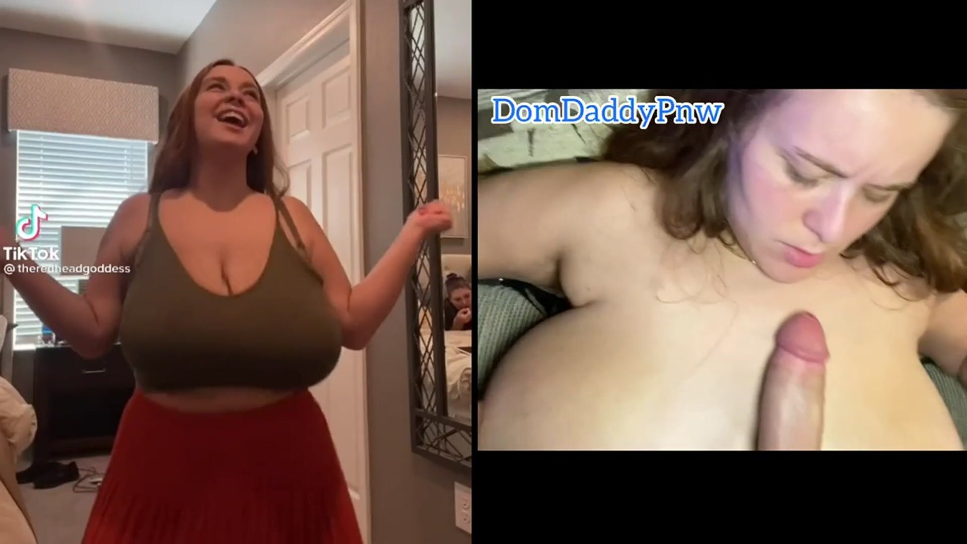 huge boobs tik tok