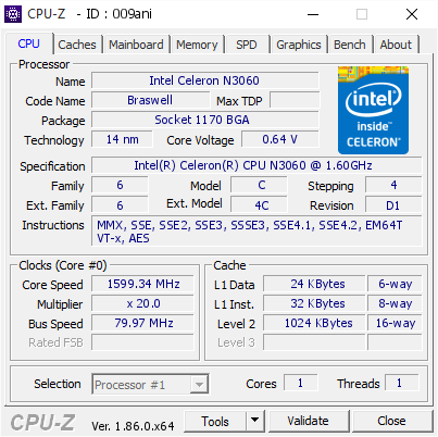 i3 vs celeron n3060