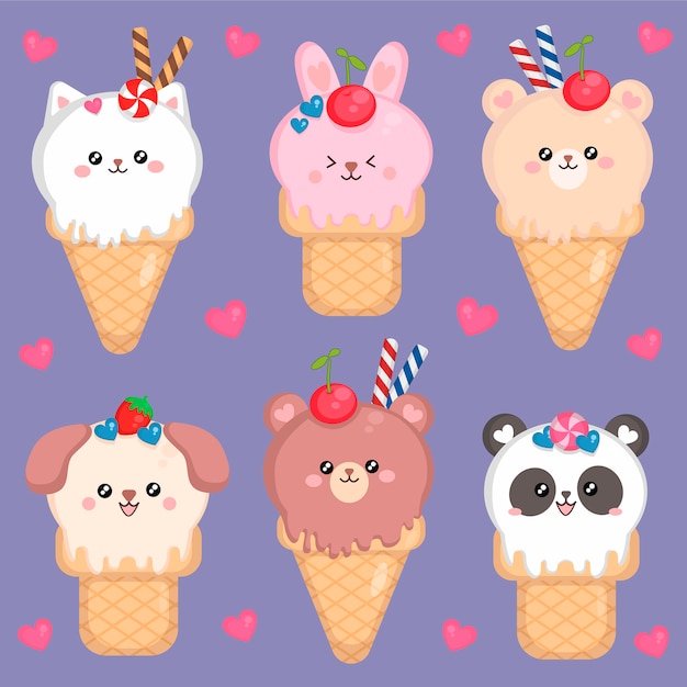 ice cream pictures cute