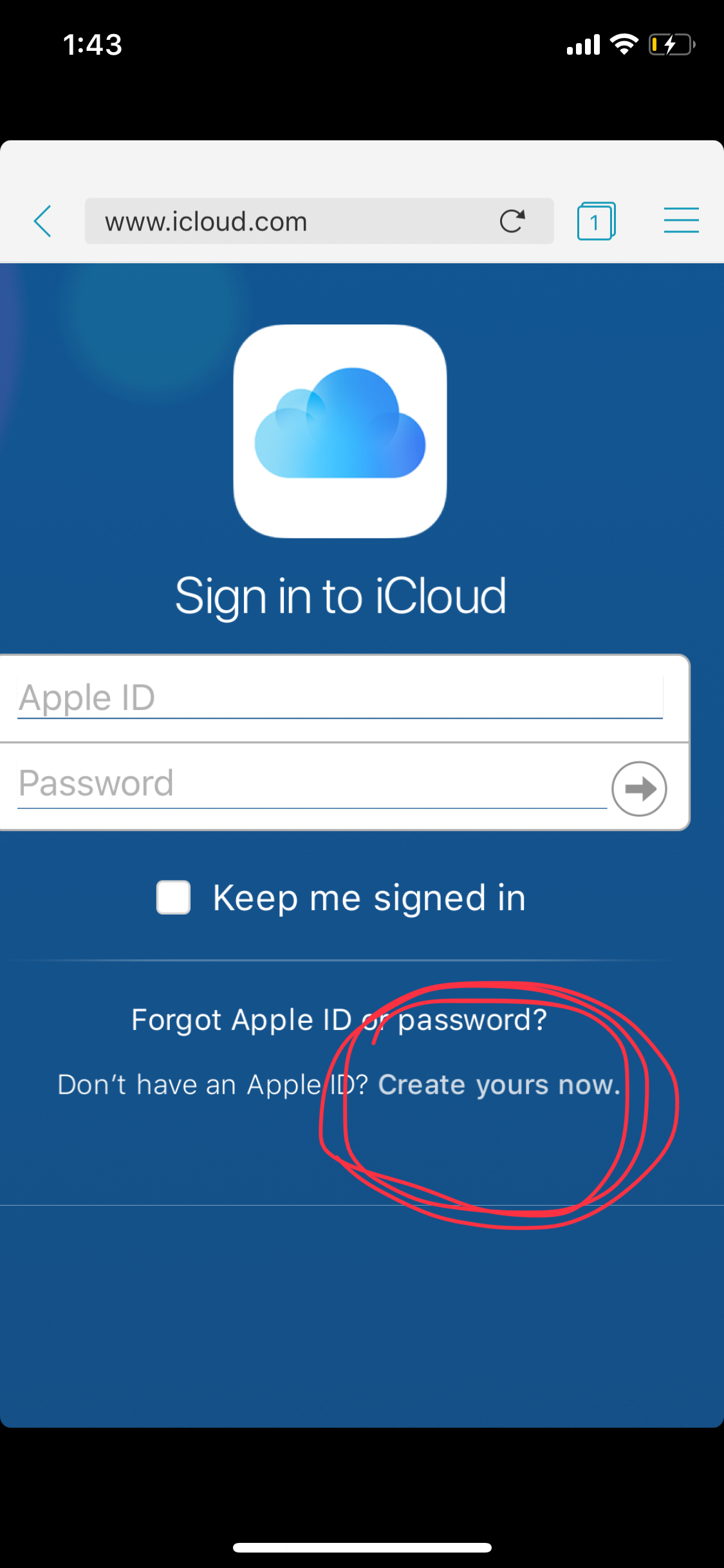 icloud uzantılı mail almak