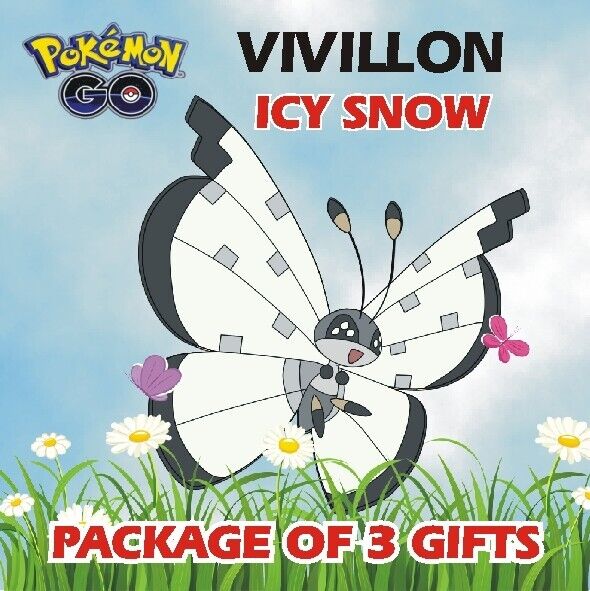 icy snow vivillon pokemon go