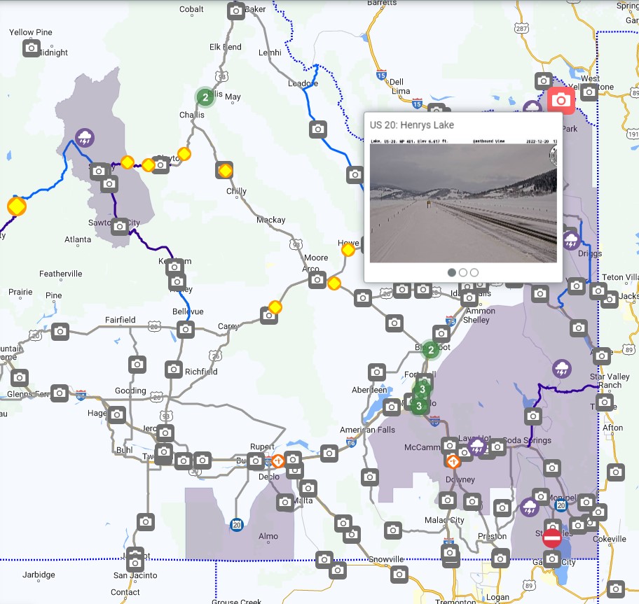 idaho i 15 road conditions