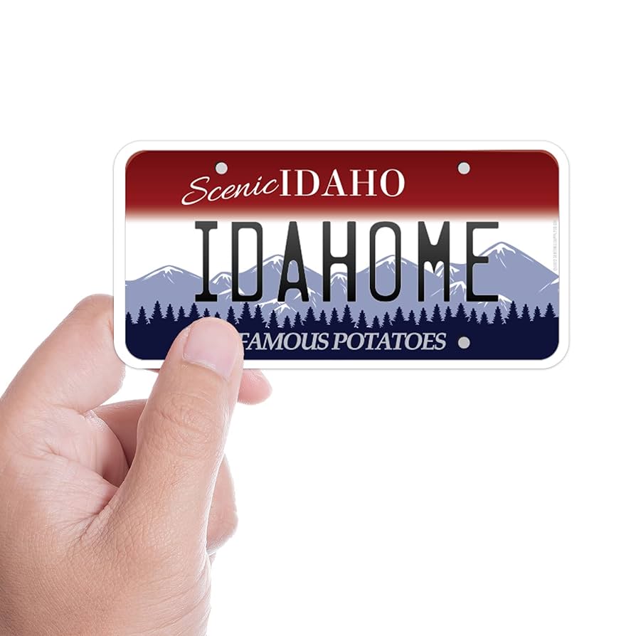 idaho rv sticker