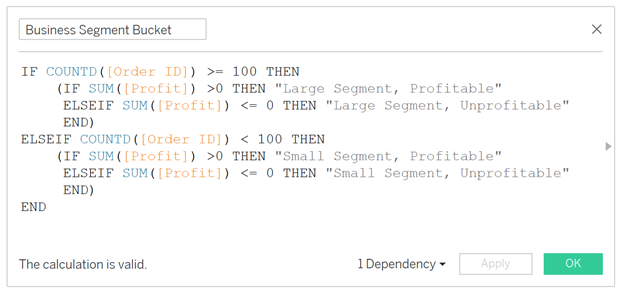 if then tableau