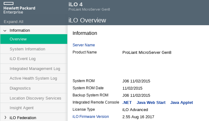 ilo integrated remote console