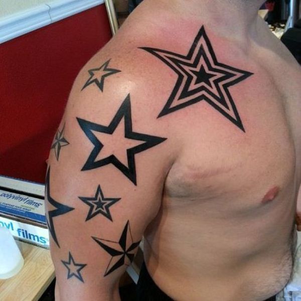 imagenes de estrellas tatuajes para hombres