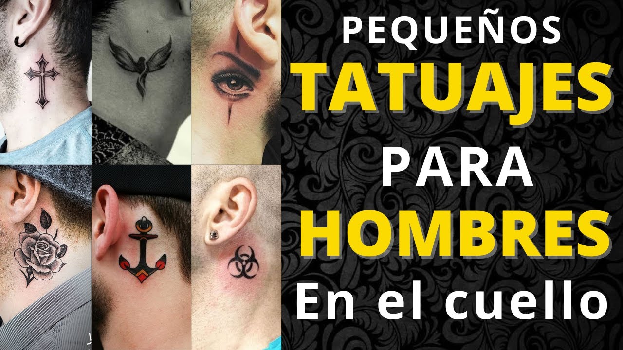 imagenes de tatuajes para hombres en el cuello