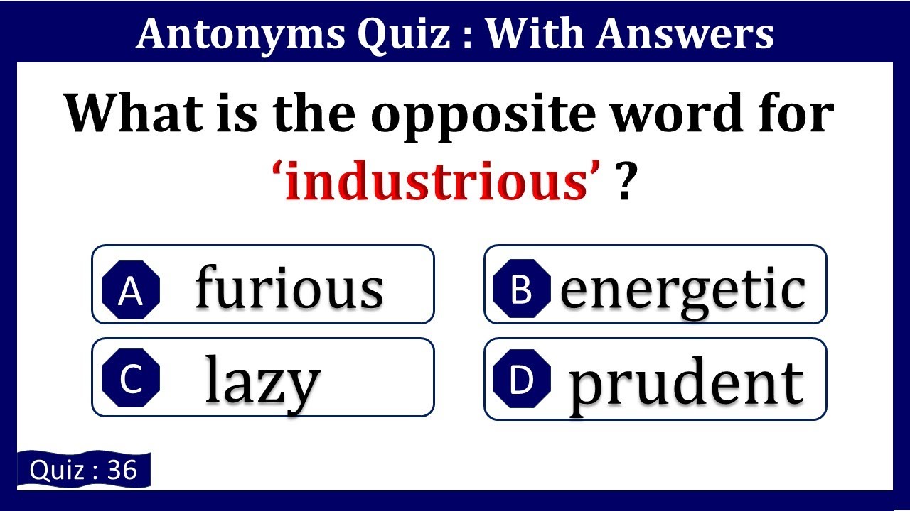 industrious antonym