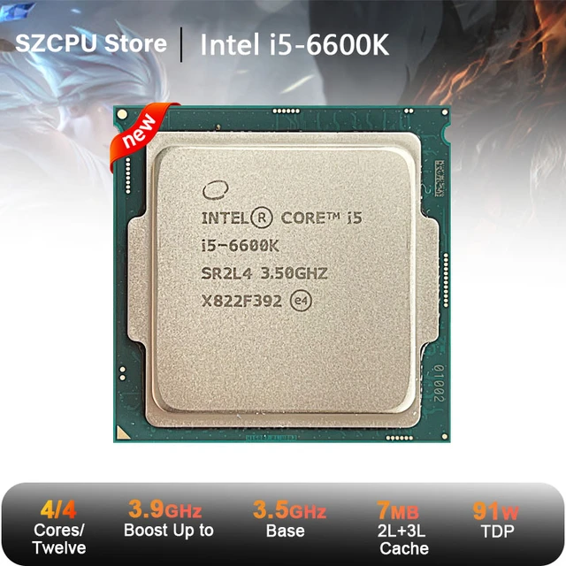 intel core i5 6600k