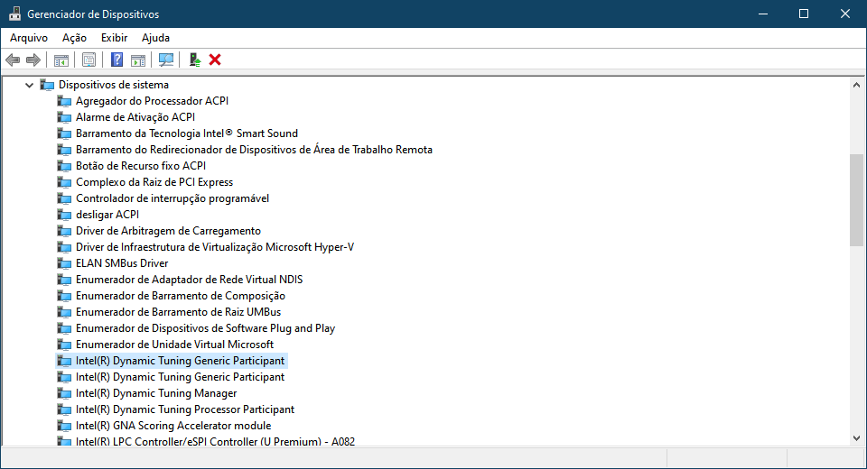 intel r dynamic platform and thermal framework processor participant