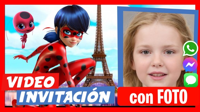 invitaciones de ladybug para whatsapp