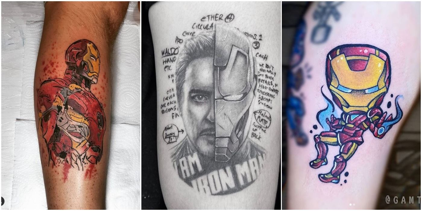 iron man tattoo