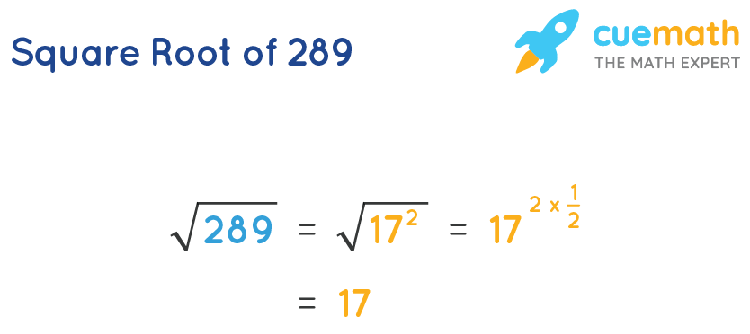 is 289 a perfect square