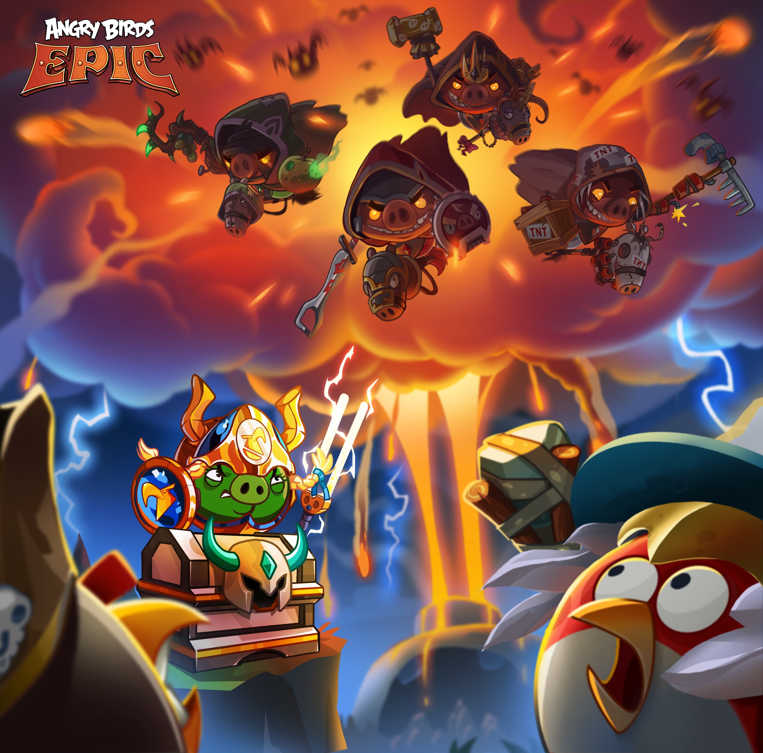 is angry birds epic coming back