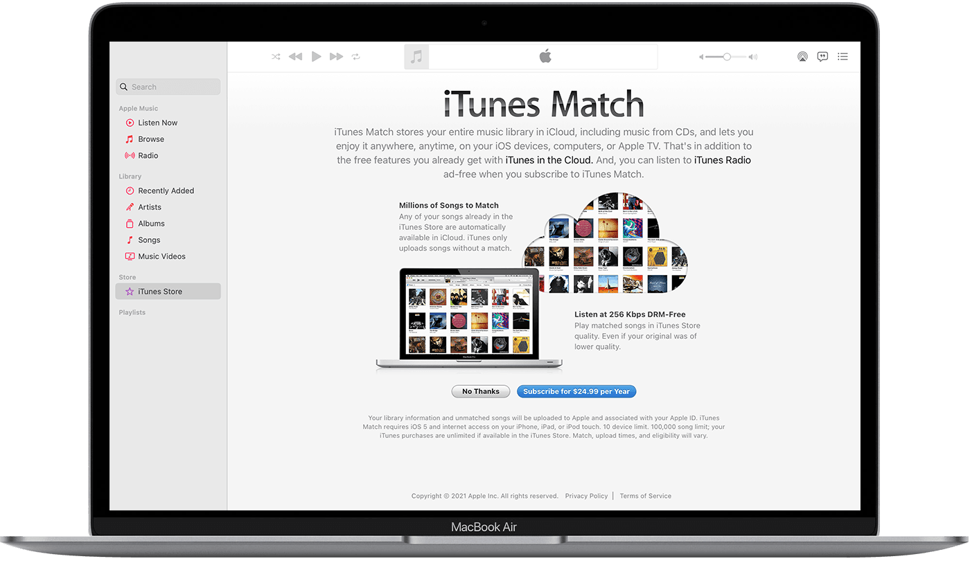 itunes match family sharing