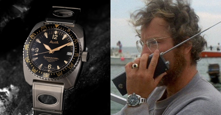 jaws wrist watch