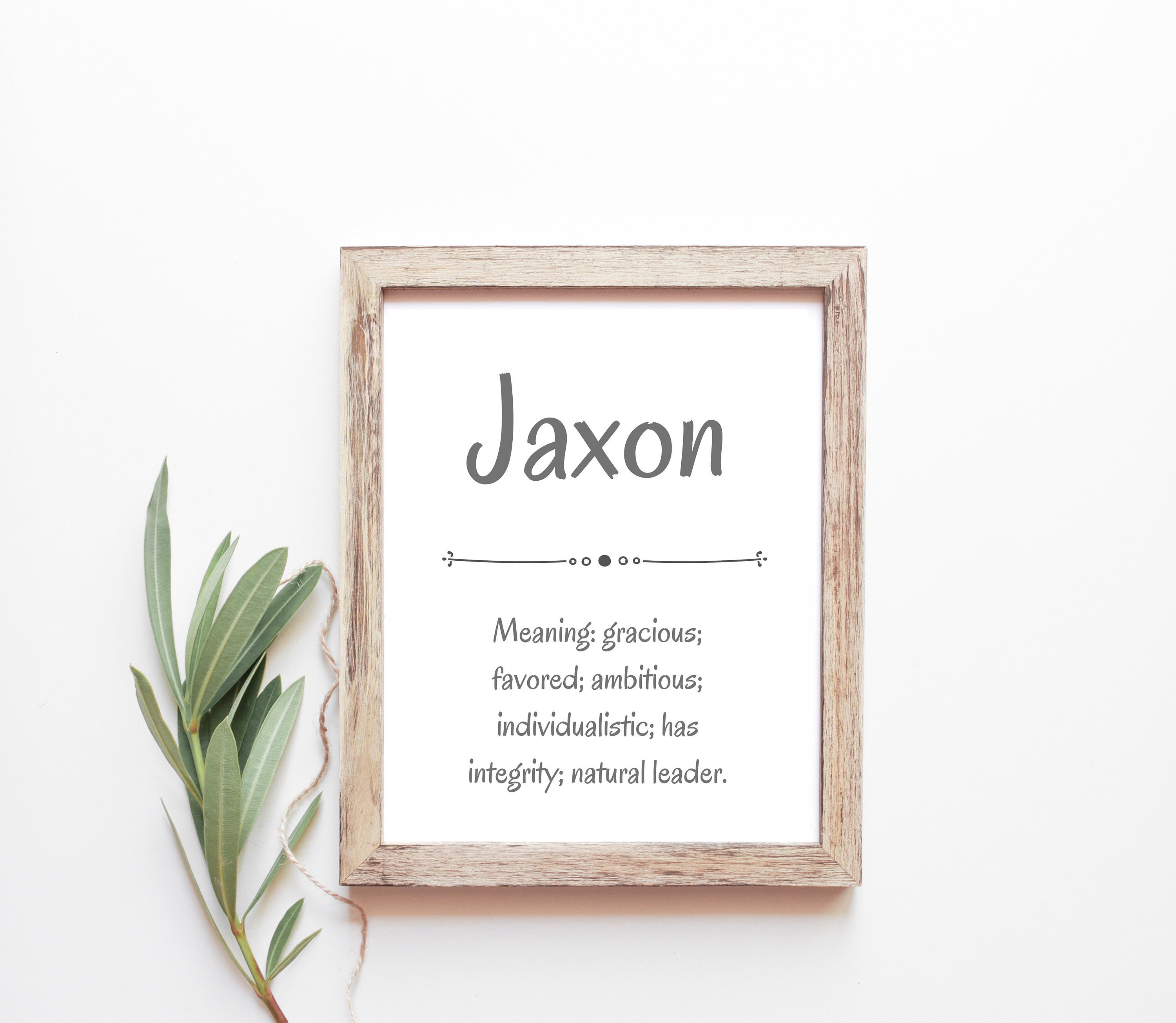 jaxon name meaning