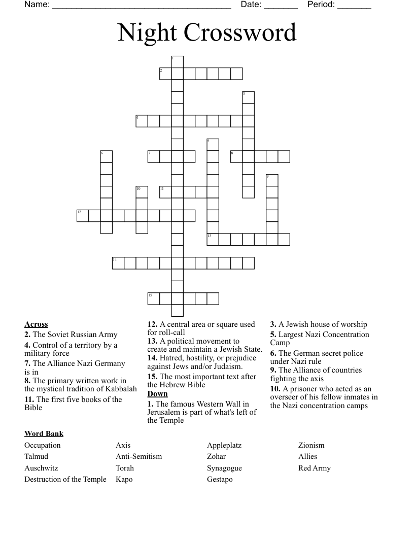 jewish mysticism crossword