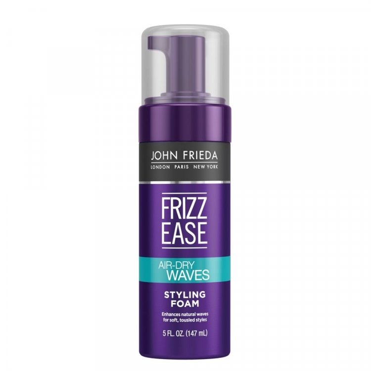 john frieda air dry waves styling foam