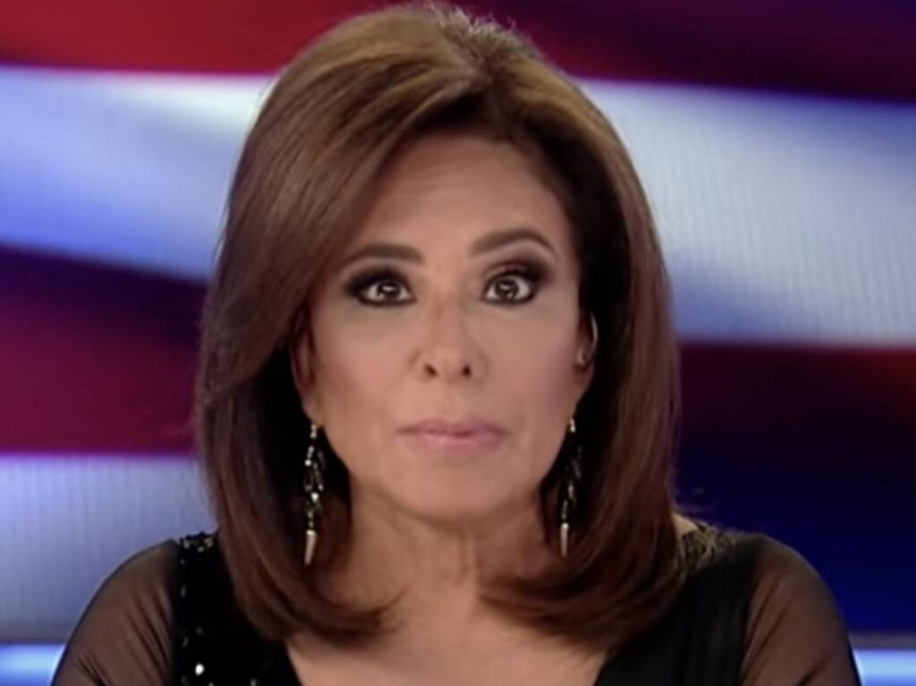 judge jeanine left eye