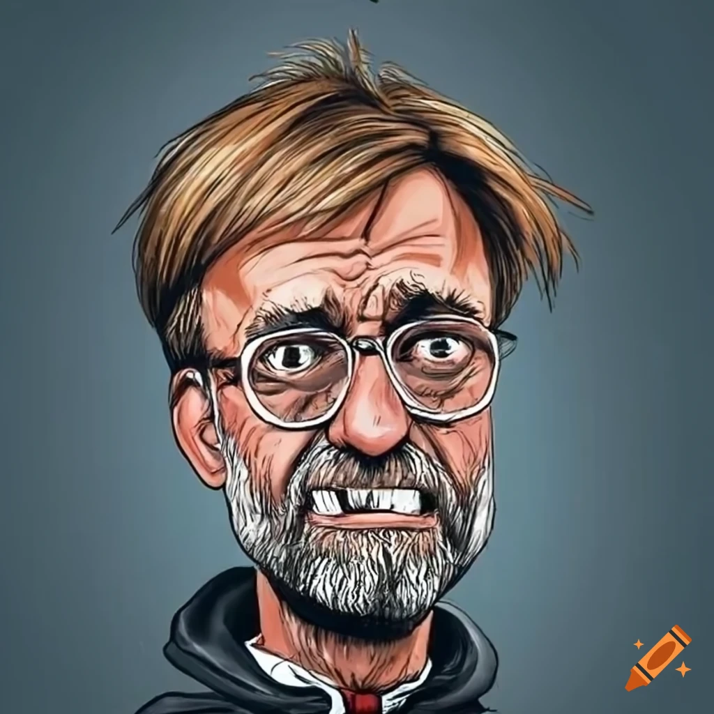 jurgen klopp cartoon images