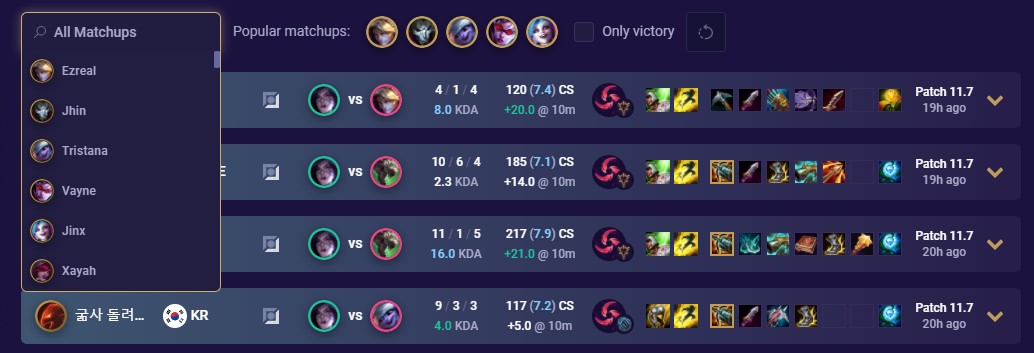 kai sa probuilds