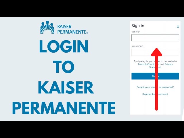 kaiser permanente login