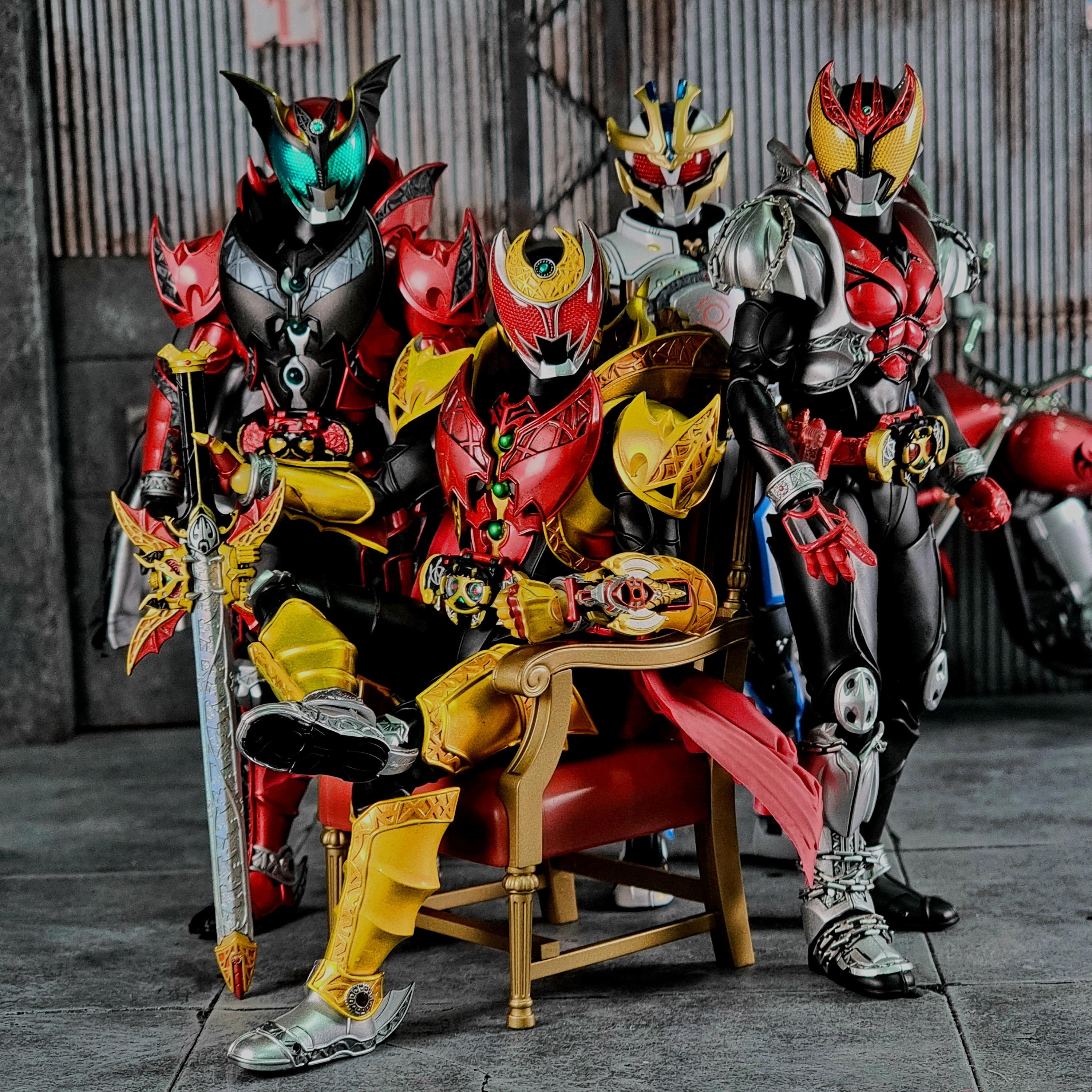 kamen rider kiva riders