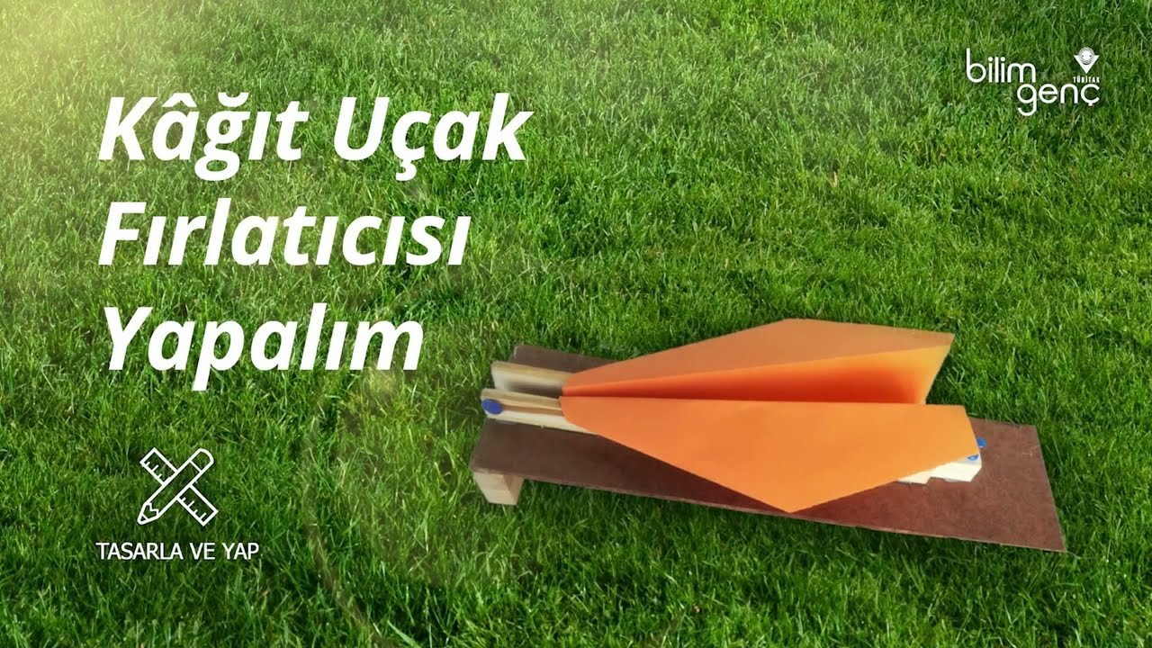 kağıt uçak fırlatma makinesi