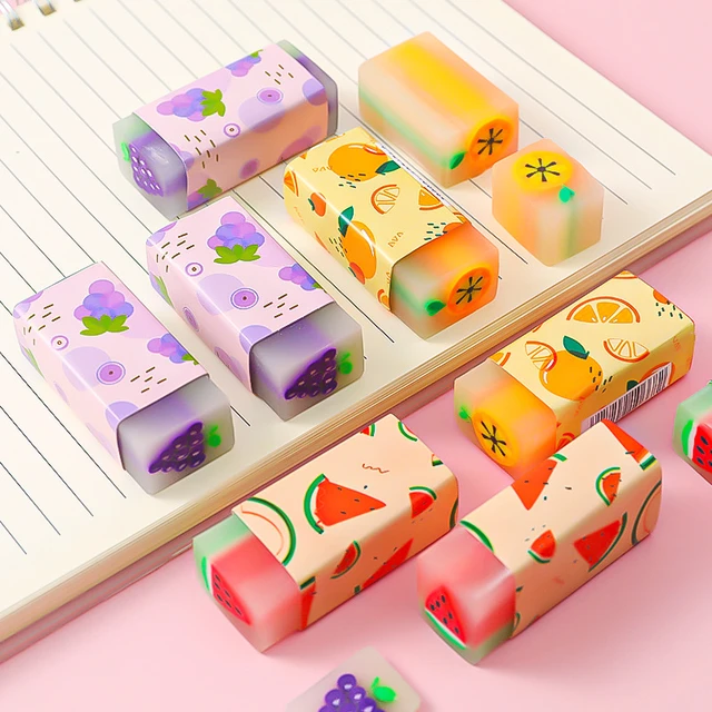 kawaii erasers