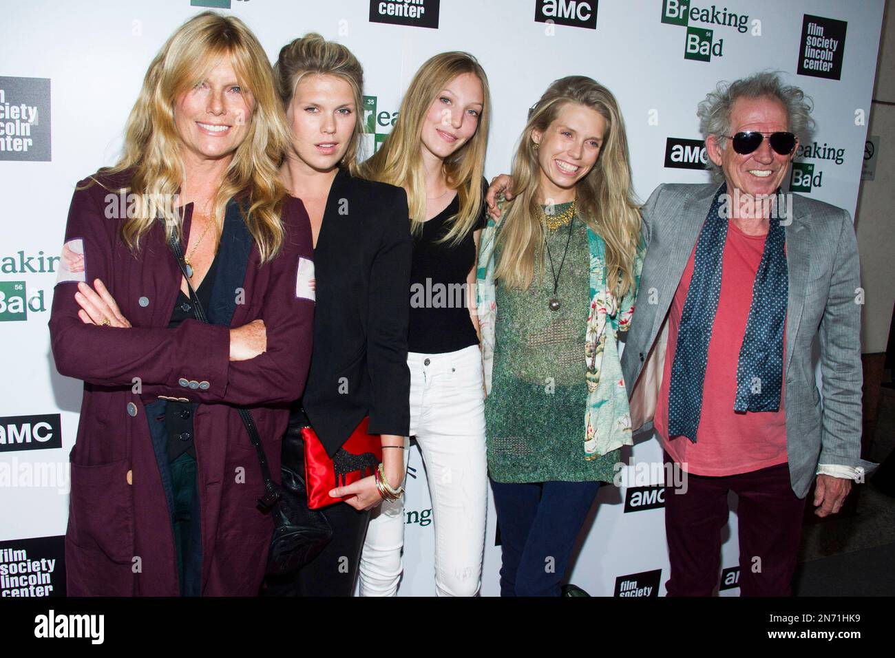 keith richards wife and daughters