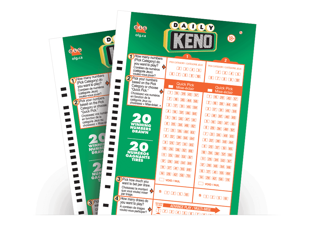 keno numbers ontario